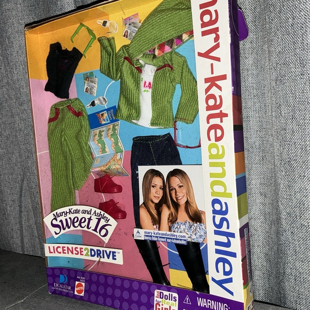 2002 Mary-Kate Ashley Sweet 16 Doll Clothes License 2 Drive License2drive New